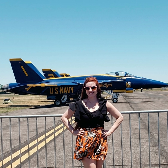 Black Ruffle Top - Picture 5 of 5